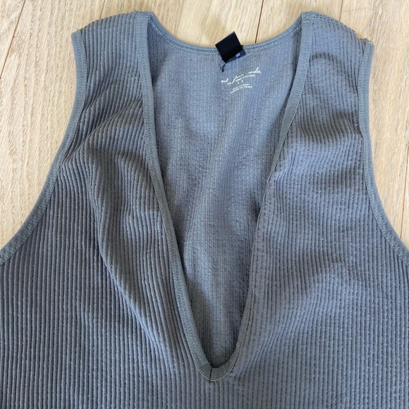 Garage low cut gray body suit - Picture 3 of 4